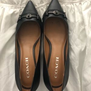 Coach black shoes